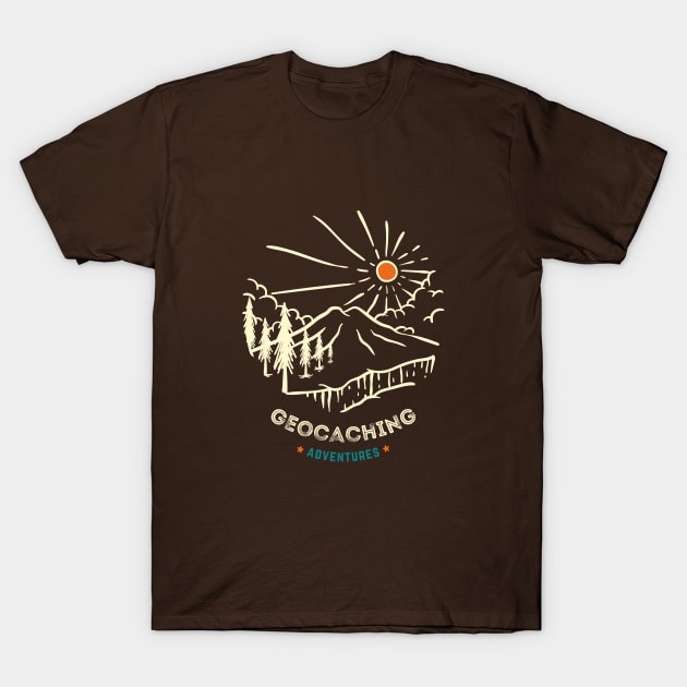 Geocaching T-Shirt by WonkeyCreations